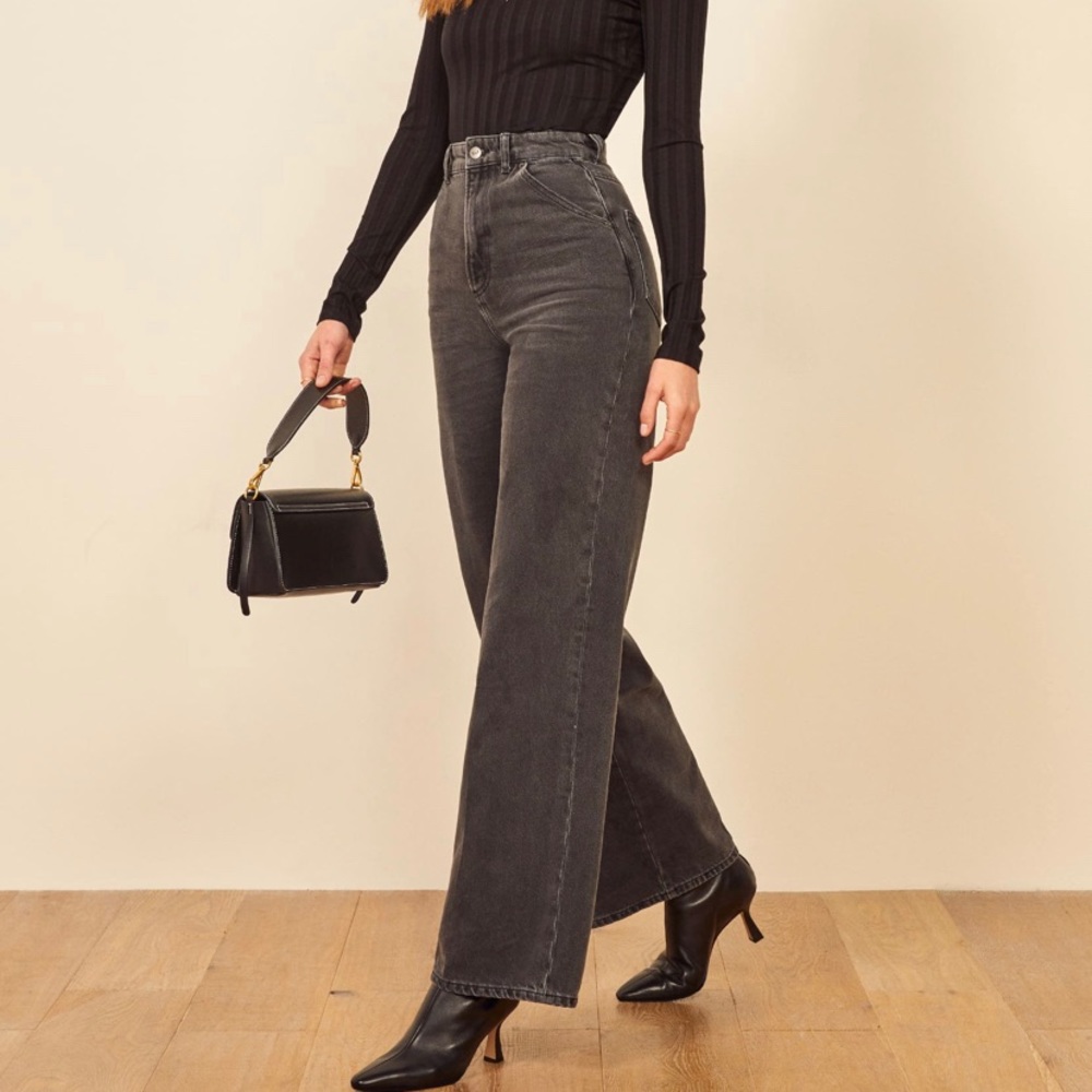 Reformation Wide Leg Jackie Jeans